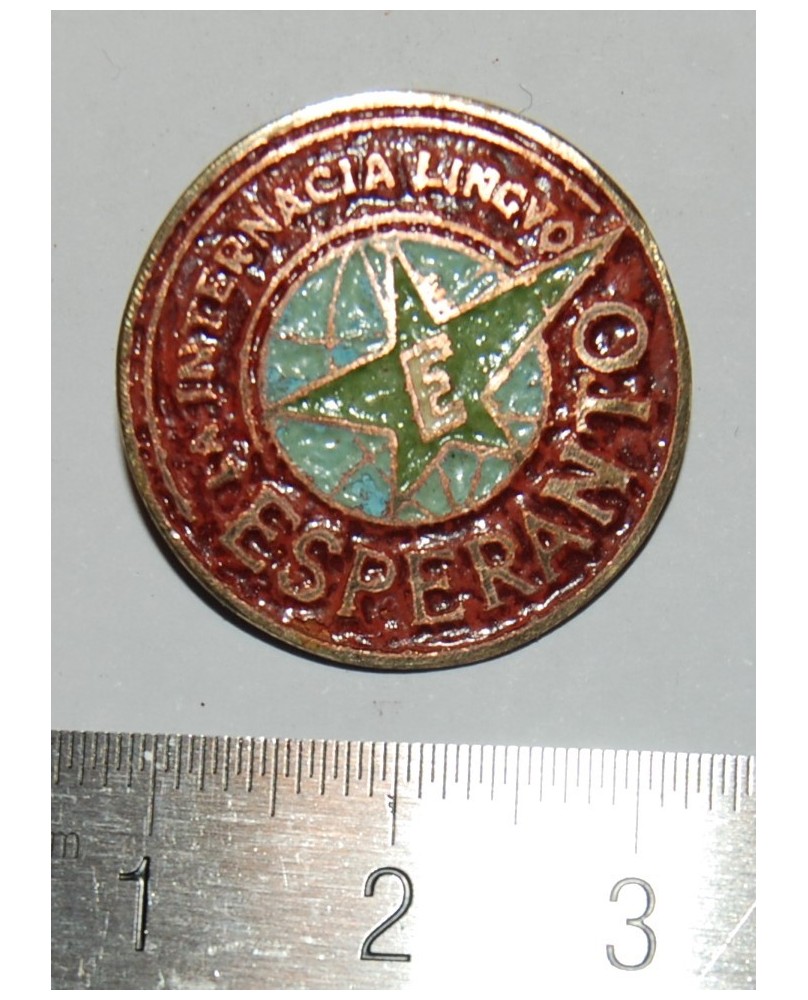 Ženkliukas "Internacia lingvo ESPERANTO" (zz140) Ženkliukas "Internacia lingvo ESPERANTO" (zz140)