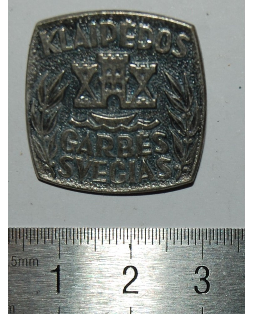 Ženkliukas "Klaipėdos garbės svečias", (zz158) Ženkliukas "Klaipėdos garbės svečias", (zz158)