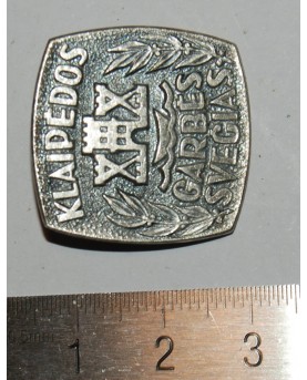 Ženkliukas "Klaipėdos garbės svečias", (zz158)
