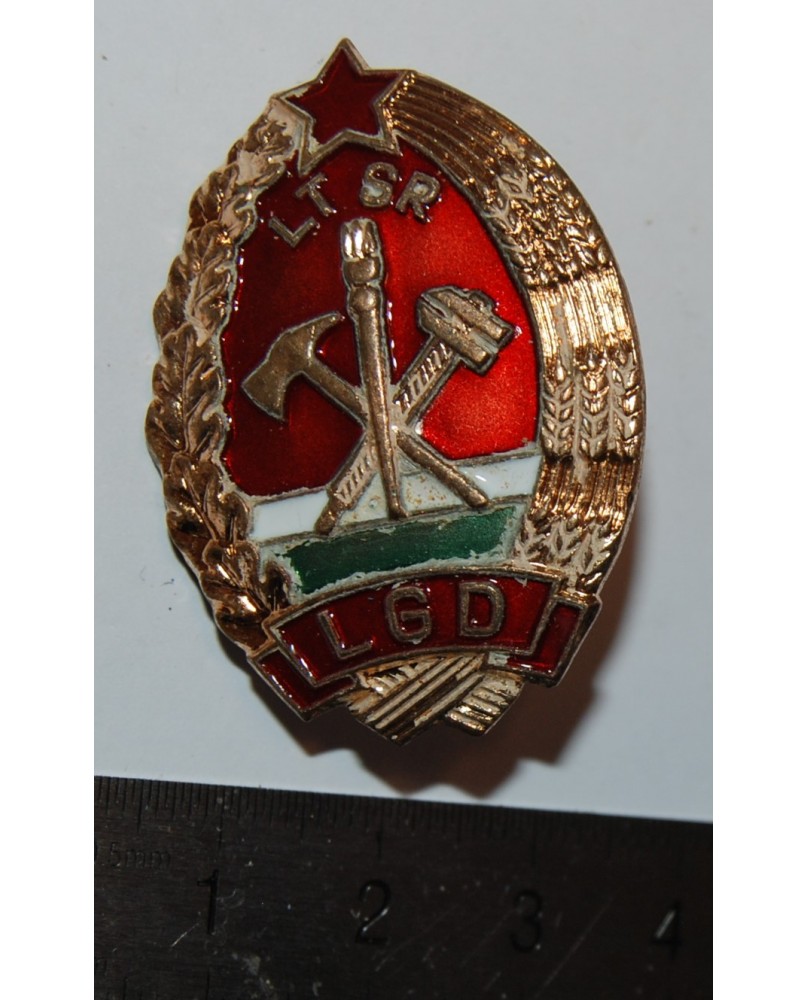 Ženkliukas "LTSR LGD", (zz102) Ženkliukas "LTSR LGD", (zz102)