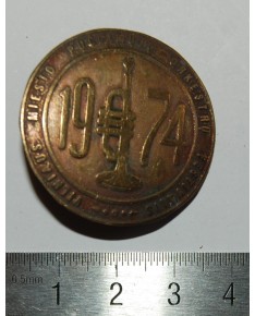 Ženkliukas "Vilniaus miesto pučiamųjų orkestrų festivalis. 1974 m." (zz115)