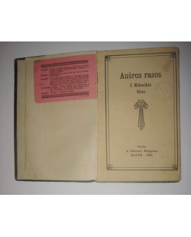 J. Mikuckis, "Aušros rasos"