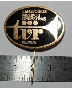 Ženkliukas "TVR lengvosios muzikos orkestras. Vilnius", (zz129)
