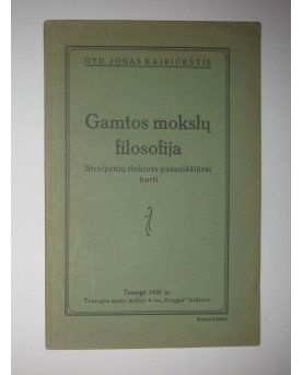 J. Kairiūkštis, "Gamtos...