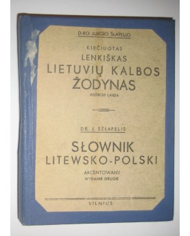 J. Šlapelis, "Kirčiuotas...