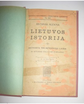 A. Alekna, "Lietuvos istorija"