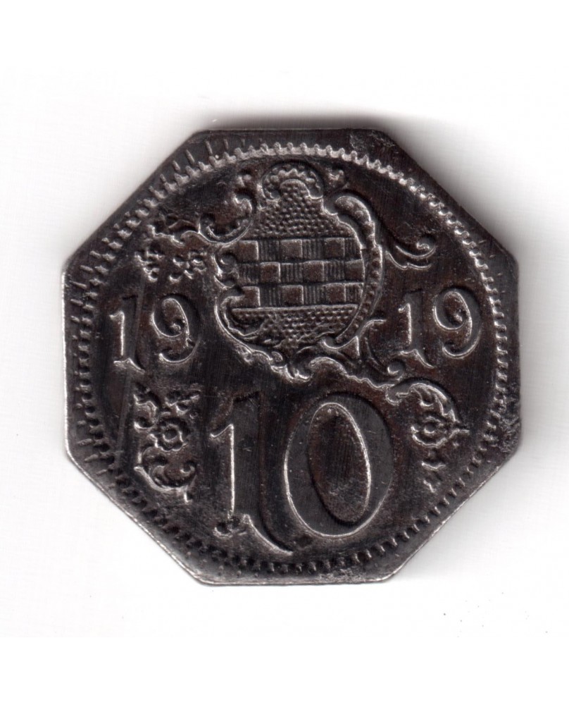 Vokietija. Notgeld 10 Pfennig 1919. Hamm, (N191.13) Vokietija. Notgeld 10 Pfennig 1919. Hamm, (N191.13)
