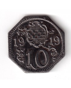 Vokietija. Notgeld 10 Pfennig 1919. Hamm, (N191.13)