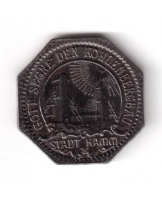 Vokietija. Notgeld 10 Pfennig 1919. Hamm, (N191.13)